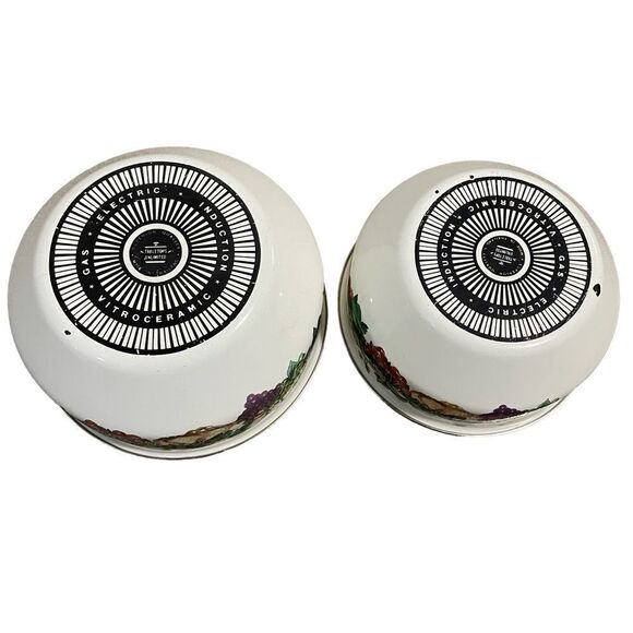 2 Vintage Metro Vitroceramics Nesting Bowl Induction Gas Electric - Picture 11 of 16